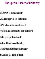Understanding Special Relativity: Key Concepts and Examples - wintechmobiles.com