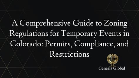 Understanding Temporary Permits for Events: A Comprehensive … - balustradellc