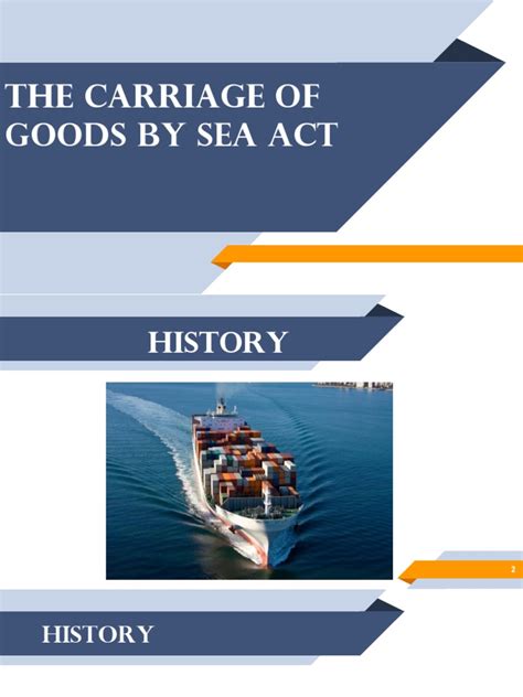 Understanding the Carriage of Goods by Sea Act - balustradellc