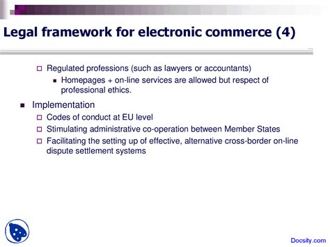 Understanding the Legal Framework for E-commerce Compliance - balustradellc