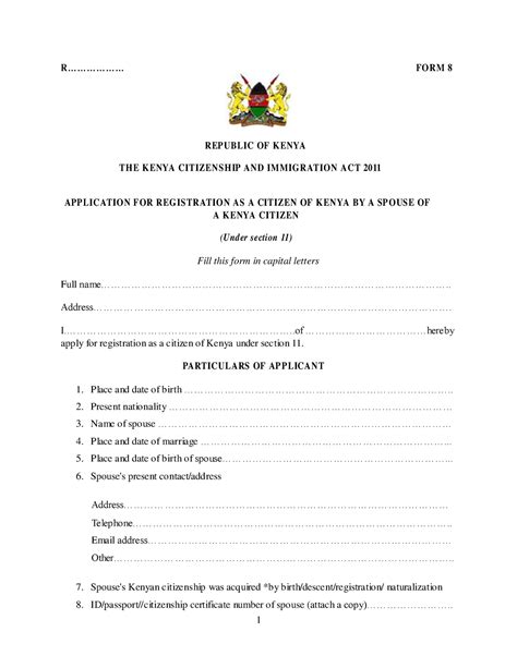 Understanding the Marriage Registration Form in Kenya - balustradellc