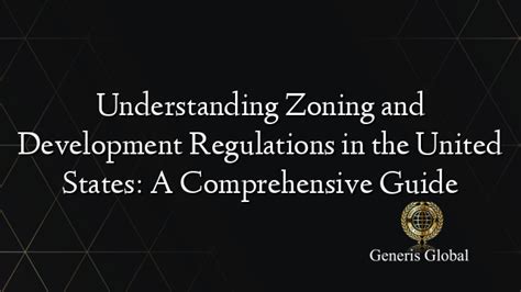 Understanding Zoning and Development Regulations in … - balustradellc