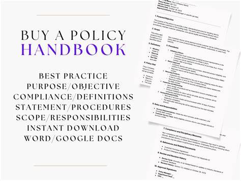 Underwater Welder Policy Handbook – Example Policies - raincitystudios.com