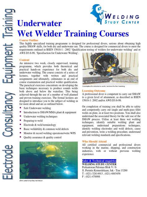 Underwater Welder Training Course | CWI - raincitystudios.com