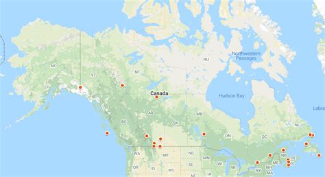 UNESCO World Heritage Sites in Canada Interactive Map - wintechmobiles.com