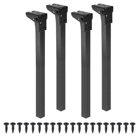Unique Bargains Foldable Furniture Legs 4pcs 17inch - Lowe's - balustradellc