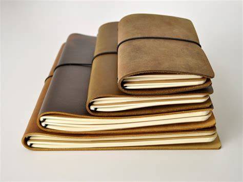 Unique Refillable Leather Journals & Reusable Covers - raincitystudios.com