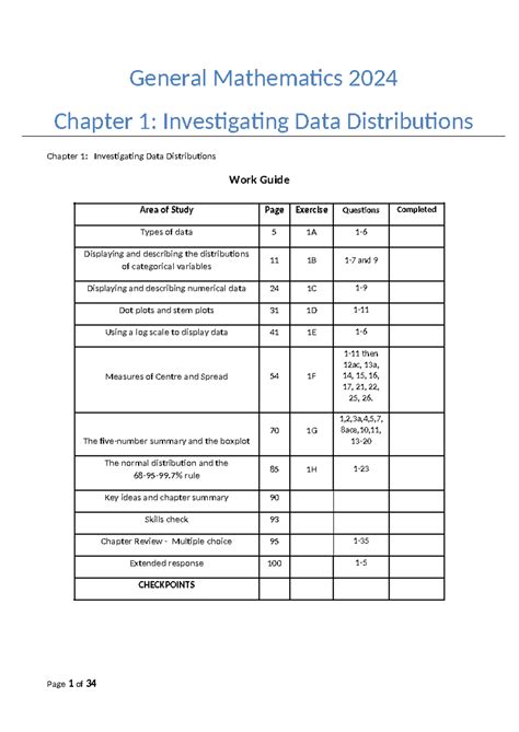 Unit 3 General Mathematics: Investigating Data Distributions - wintechmobiles.com