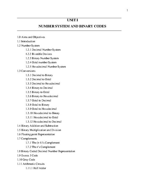UNIT-1: NUMBER SYSTEMS - gpdhangar.ac.in - wintechmobiles.com
