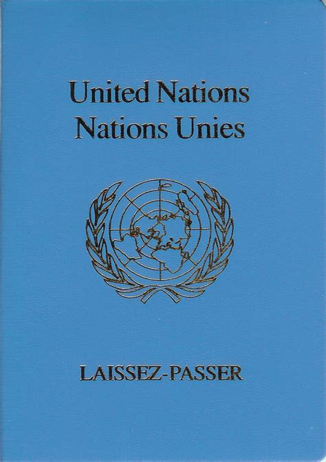 United Nations laissez-passer - balustradellc