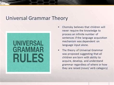 Universal grammar - balustradellc