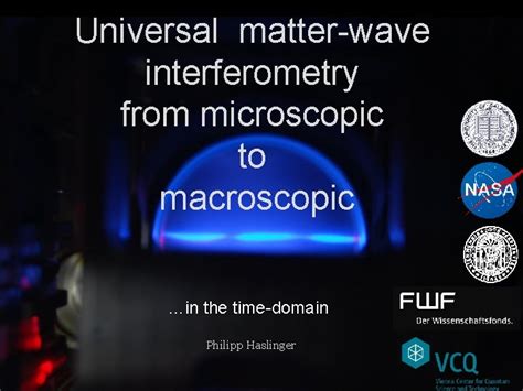Universal Matter-Wave Interferometry & Gravitational Physics - wintechmobiles.com