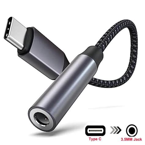 Universal USB TypeC To 3.5mm Audio Headphone Jack Adapter For … - balustradellc