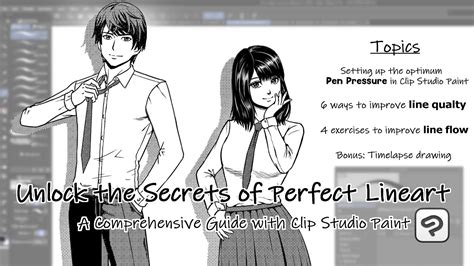 Unlock the Secrets of Perfect Line art (Clip Studio Paint) - muktibox.com