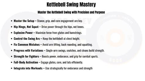 Unlock Your Kettlebell Swing Mastery - balustradellc