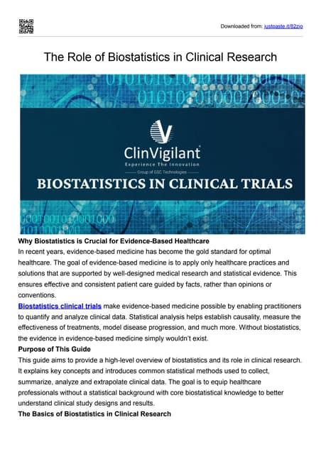 Unlocking Biostatistics in Clinical Trials - wintechmobiles.com