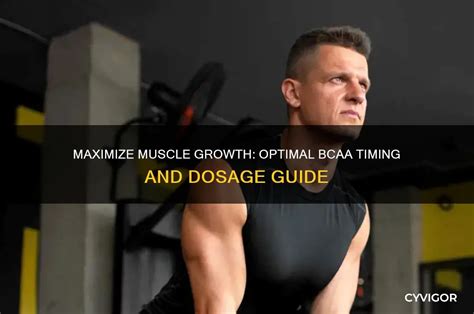 Unlocking Muscle Growth: The Optimal Bcaa Dosage Guide - balustradellc