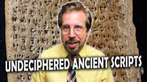 Unlocking the Secrets of Undeciphered Scripts: Ancient Mysteries of ... - wintechmobiles.com