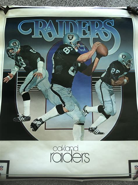 UNOPENED 1979 Oakland Raiders poster for sale! Contact me for info