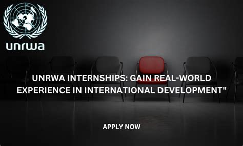 UNRWA Internship Program 2024 Application process, review, …