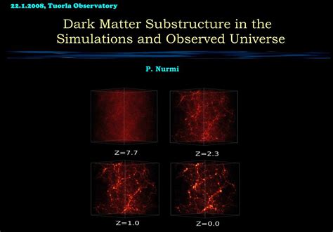 Unsupervised ML Techniques for Dark Matter Substructure ... - Studocu - muktibox.com