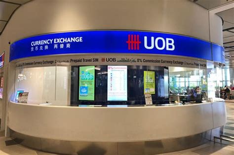 UOB Money Changer - Changi Airport