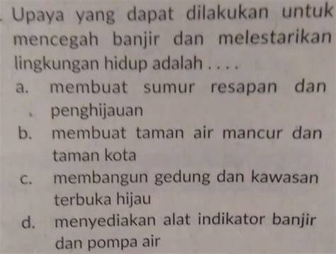Upaya yang dapat dilakukan untuk mencegah terjadin... - Roboguru - raincitystudios.com