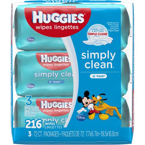 UPC 036000318449 - Huggies Simply Clean Baby Wipes, 512 Total Wipes …