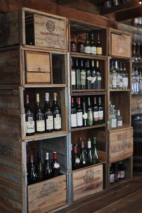 Upcycled Shipping Crate Shelves - raincitystudios.com