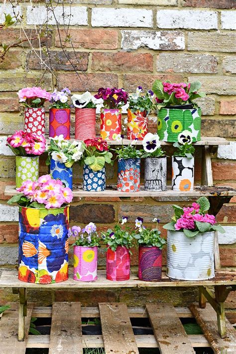 Upcycled Tin Can Planters - raincitystudios.com