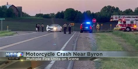 UPDATE: Motorcyclist injured in crash near Byron - KTTC