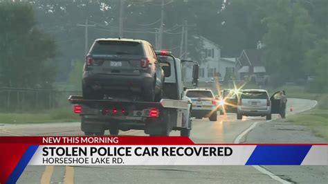 UPDATE: Police vehicle stolen; alleged car thief killed