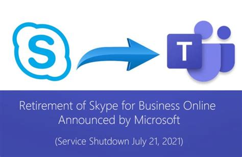 UPDATE: Retirement of Skype for Business Online - Microsoft …