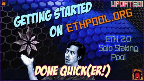 UPDATED: ETH 2.0 SOLO STAKING! - YouTube