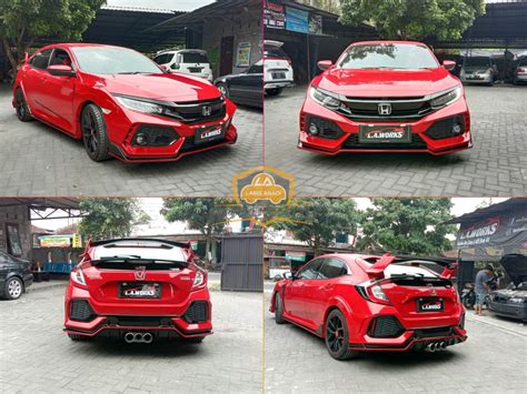 Upgrade Honda Civic dengan Bodykit dan GT Wing - balustradellc