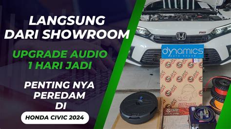 Upgrade Peredam Plafon Civic Turbo di Rojo Audio - balustradellc