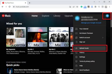 Upload music to your YouTube Music library - Google Help - balustradellc
