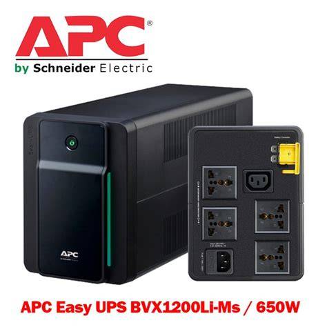 UPS APC BVX1200LI-MS 1200VA 650W - raincitystudios.com