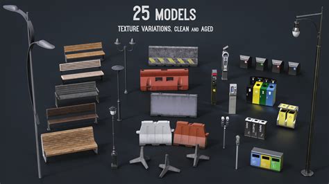 Urban Assets for Game Development | ArtStation - muktibox.com