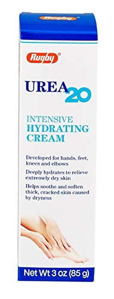 UREA 20% by Rugby, Intensive Hydrating Cream For Hands, Feet