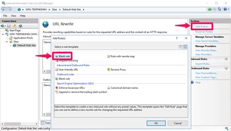 URL Rewrite (redirect) of HTTP to HTTPS with Powershell script