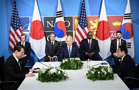 US, Japan, South Korea to announce deeper defense cooperation at Camp David summit