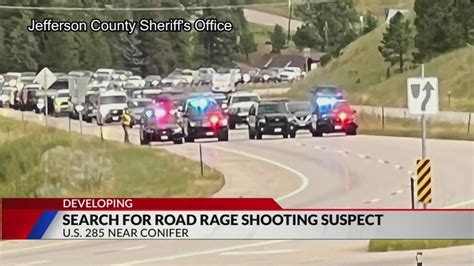 US 285 road rage shooting suspect sought near Conifer