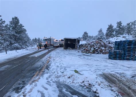 US 287 closed from Ted's Place to Wyoming after multiple crashes