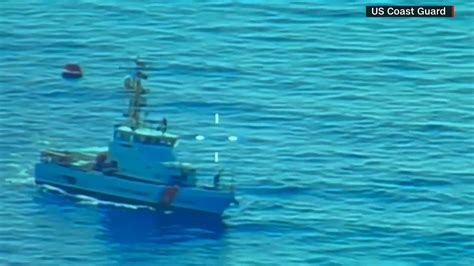 US Coast Guard rescues two boaters on a life raft near Cape San Blas