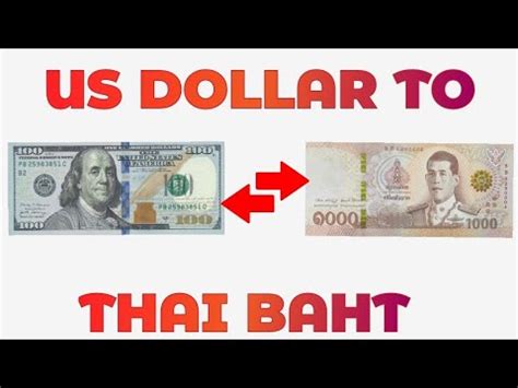 US dollars to Thai bahts Exchange Rate. Convert … - balustradellc