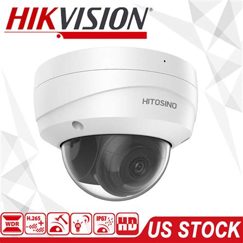 US HITOSINO Hikvision OEM 4K 8MP Mic Audio POE Network IR …