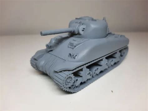 US M4A1 Sherman Tank Resin 1/32 Scale Painted eBay