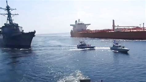 US Navy intervened to stop Iran seizing two tankers in Gulf of Oman, US defense official says