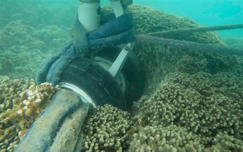 US Navy plans to raise jet plane off Hawaii coral reef using inflatable cylinders